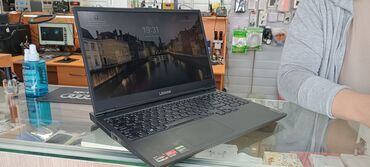 видеокарта 1050 ti: Ноутбук, Lenovo, 16 ГБ ОЗУ, AMD Ryzen 5, 16 ", Б/у, Для несложных задач, память SSD