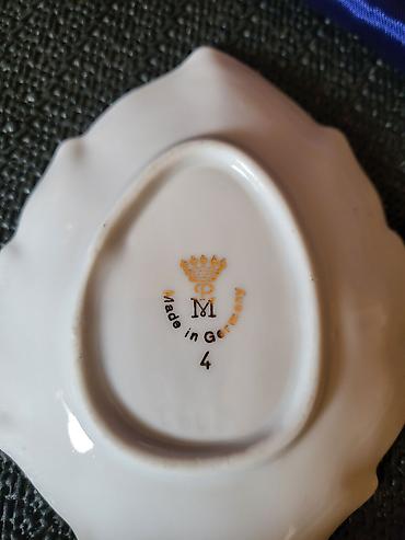a domace: Posuda,tanjiric 1914 do 1972god.nova Martintoda Nemacka. Porcelanska — 8