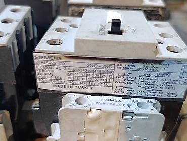 Elektrik malları: KONTAKTOR Siemens və Telemecanique elektrik avadanlığı dəsti — 7