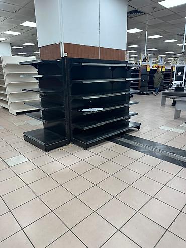 Торговое оборудование: Стеллажи
Полки
Витрины 
Полки для магазина — 3