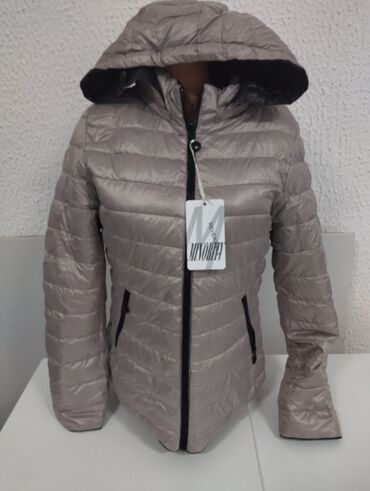 italijanske zimske jakne: Nova jakna sa dva lica italy veličina 40 Jakna prolecna sa dva lica