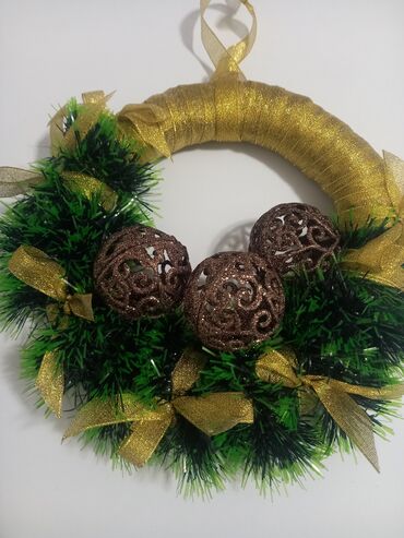 Praznična dekoracija: Venac, bоја - Šareno, Novo — 8