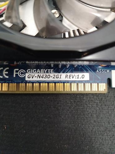 x4 gt: Videokart Gigabyte GeForce GT 430, < 4 GB, İşlənmiş — 2