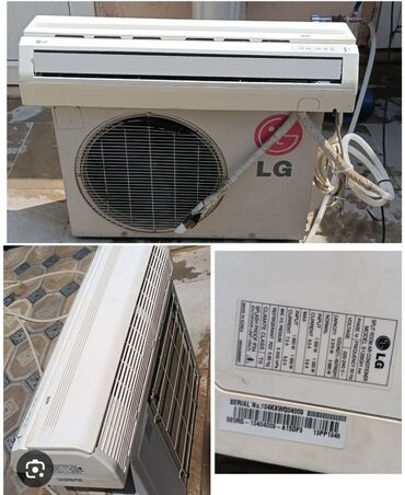 Zərərvericilərə qarşı mübarizə aparatları: Kondisioner LG, Təmirə ehtiyacı var, 40-45 kv. m, Split sistem, Kredit yoxdur
