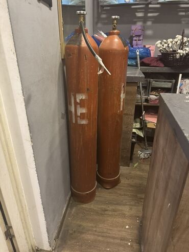 Boçkalar və çəlləklər: Qaz balonu, Helium, Reduktorsuz