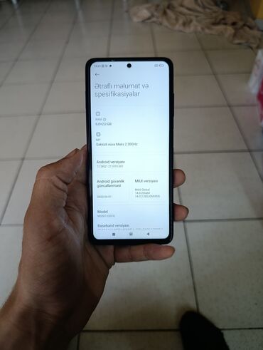 xiaomi mi s: Poco X3 NFC, rəng - Göy