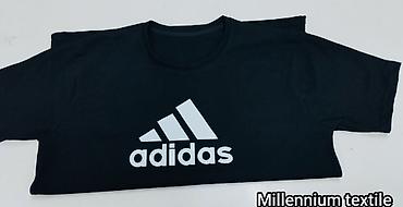 футболки adidas: Мужская футболка, L, Adidas, Новый, цвет - Черный, Платная доставка — 1
