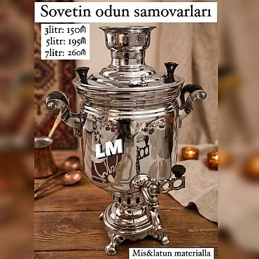 Sovet dövrünün Qədimi Tula istehsallı od samovarları✔️ 3Litr lalafo.az -da Sovet dövrünün Qədimi Tula istehsallı od samovarları✔️ 3Litr