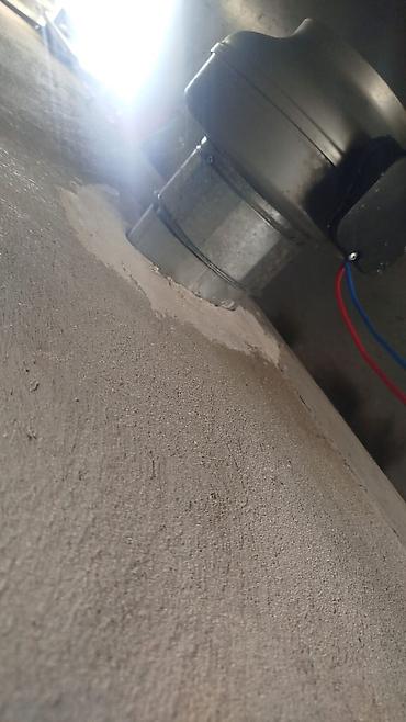 Mətbəx üçün sənaye havalandırma sistemi 2 havalandirma + motor -
