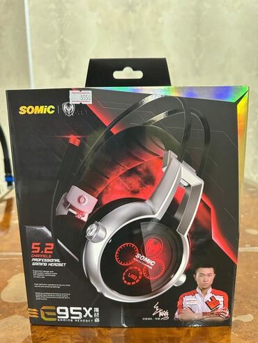 импеданс наушников для компьютера: Игровая гарнитура SOMIC E95X Профессиональные Наушники для операторов