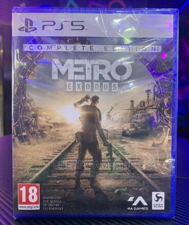 metro exodus: PlayStation 5 metro exodus oyun diski.
Tam bağlı upokovkada orginal