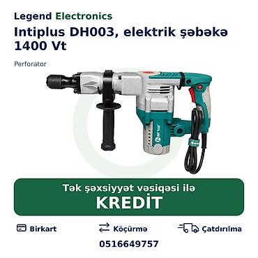 perfarator: Elan başlığı: Perforator Intiplus DH003, elektrik şəbəkə 1400 Vt — 1