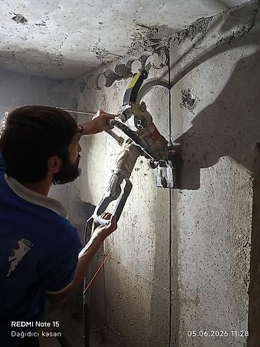Beton işləri: Beton kəsmə xidməti - Divar, döşəmə və tavanlarda dəqiq və səliqəli — 7