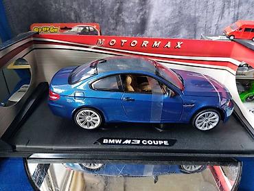 Avtomobil modelləri: Коллекционная модель BMW M3 E92 Coupe blue metallic 2007 MotorMax — 6