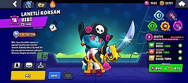 Sikkələr: Brawl Stars hesabı – RAMKO profili - Kupa: mövsüm rekordu 8068, ümumi — 3