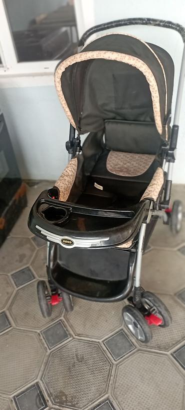 mattpear classic m plus: Uşaq arabası – “GOOD” traylı model - Rəng: tünd boz/qaramı, bej — 1