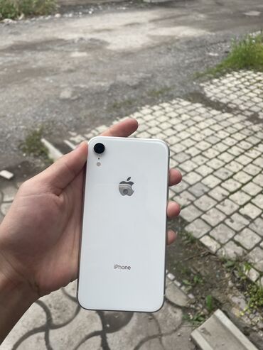 iphone xr белый: IPhone Xr, 64 ГБ, Белый, Защитное стекло, Чехол, Кабель, 80 %