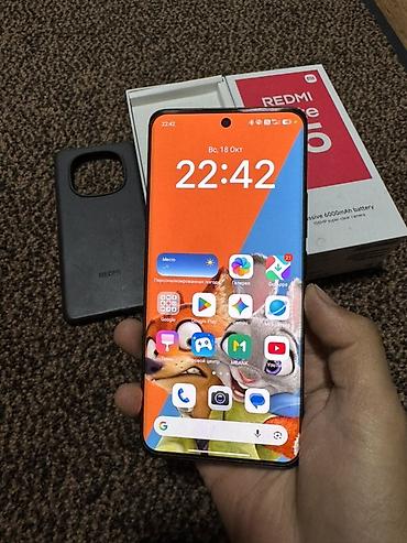 poco 7: Redmi, Redmi Note 15, Б/у, 256 ГБ, цвет - Черный, 2 SIM — 2