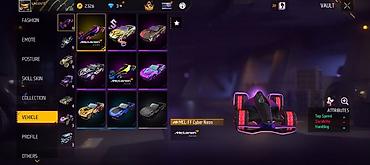 Наклейки и эмблемы: Аккаунт Free Fire MAX - Уровень профиля: 68, ник LACOSTE, язык — — 4