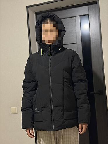 nike tech flece: Зимняя куртка-пуховик GIUNPDON - Цвет: черный, матовый - Размер на — 2