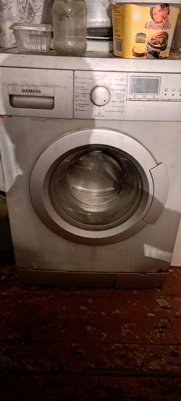 Tikiş maşınları: Siemens paltar yuyan maşınıdır paçemniki dağılıb .motoru, platası