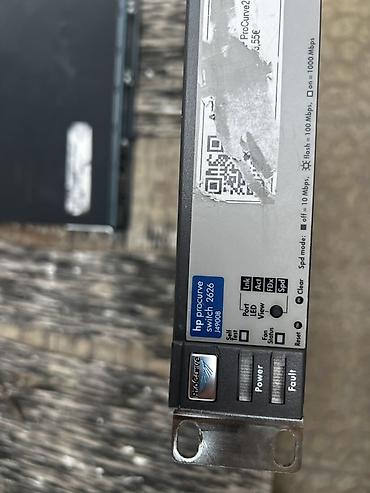 printerlər hp: HP ProCurve Switch 2626 şəbəkə kommutatoru. Ofis, müəssisə və lokal — 3
