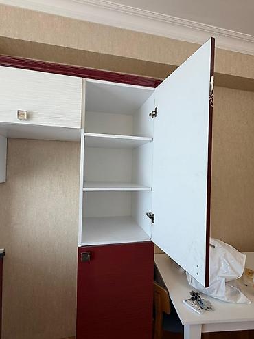 Mətbəx dolabları: Mətbəx şkafları dəsti - Material: ağ rəngli laminat/MDFlam panellər - — 4