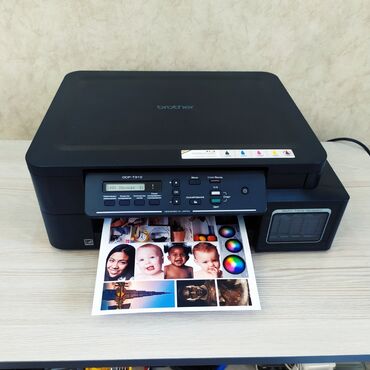 цветные портреты в Кыргызстан | КАРТИНЫ И ФОТО: Цветной принтер 3в1 мфу копирует сканирует печатает Brother DCP-T310