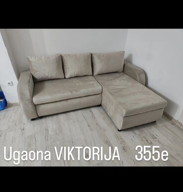 ugaone garniture zelene: Ugaona garnitura "Viktorija" Krajnjih dimenzija 240x155 Dvosed se