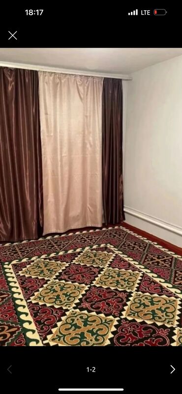 аренда квартир на долгий срок бишкеке: 1 бөлмө, Чогуу жашоосу жок, Жарым -жартылай эмереги бар