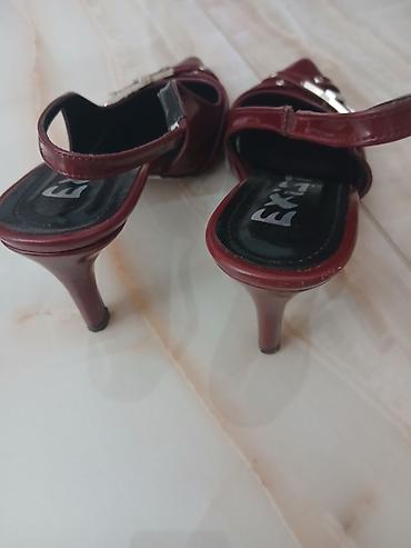 klompe sa platformom: Ženske salonke sa otvorenom petom (slingback) – brend Exist. - Boja — 2