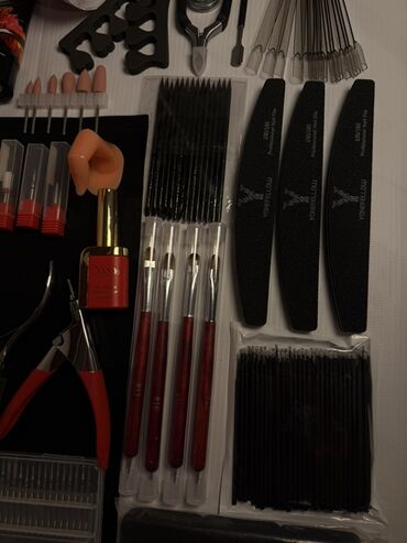 Manikür və pedikür məhsulları: Dırnaq üçün gel lak, Yeni, Ödənişli çatdırılma, Rayonlara çatdırılma — 18