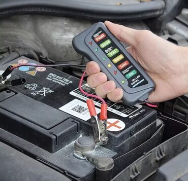 генераторная лампа: Тестер для авто аккумулятора - 12V Led Digital Battery Tester -