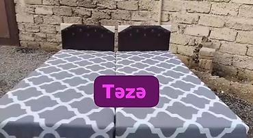 2 m: Təzə çarpayılar. 1 nəfərlik çarpayılar 60manat. 2 nəfərlik taxt — 1