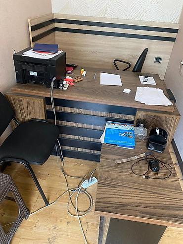 Ofis dəst mebeli: Aynur92👑 kod6959 Qiymet 1000 AZN -Ofis əşyaları komplekt şəkildə — 13
