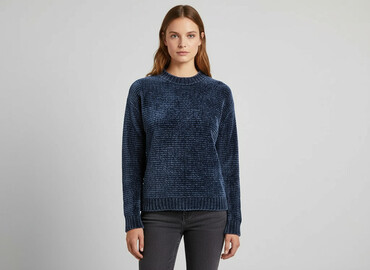 kobaltowy sweter zara: Zara, Sweter damski, rozmiar S
