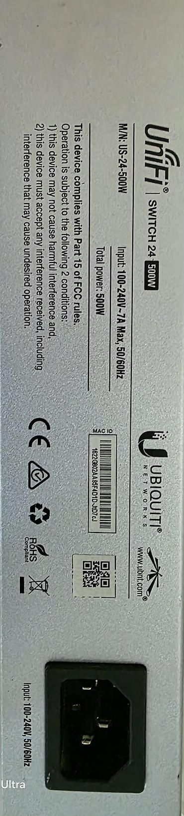ucuz modemler: Ubiquiti UniFi Switch 24 (US-24-500W) - 24x Gigabit Ethernet portu — 2