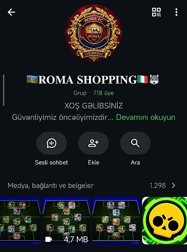 tiktok seyfe: ROMA SHOPPING – onlayn alış-veriş qrupuna gəlmək istəyənlər əlaqə — 1