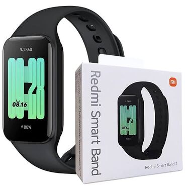 kalonka bluetooth: İşlənmiş, Smart qolbaq, Xiaomi, Bildirişlər, rəng - Qara