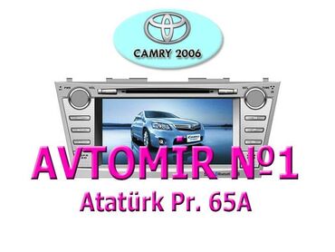 maşın kamerası: DVD-monitor Toyota Camry 2006-2011 DVD-monitor ve android monitor hər