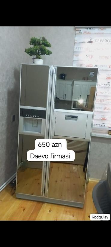 dispanser: Daewoo markalı ikiqapılı Side-by-Side soyuducu - Geniş güzgü effektli — 1