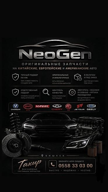 Автохимия: NeoGen — оригинальные и аналогичные автозапчасти для китайских — 1