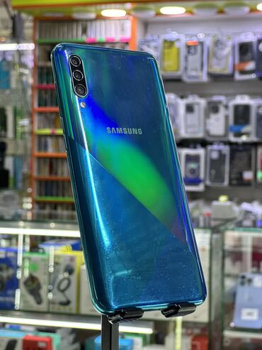 Samsung: Samsung A30s, Б/у, 64 ГБ, цвет - Голубой, 2 SIM