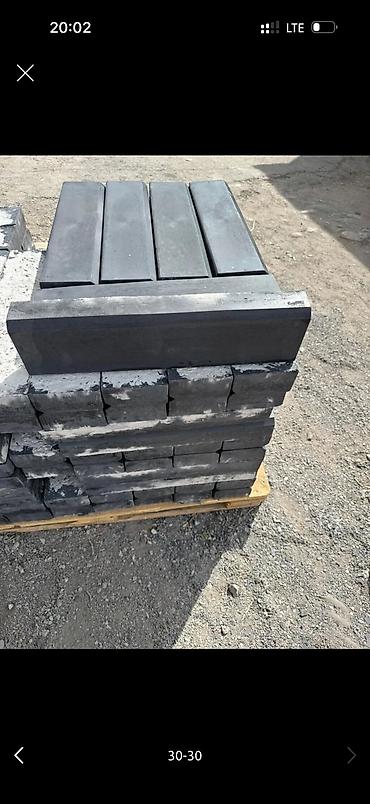 Дорожные бордюры: Дорожный бордюр, Прессованный, Бетонный, Новый — 21