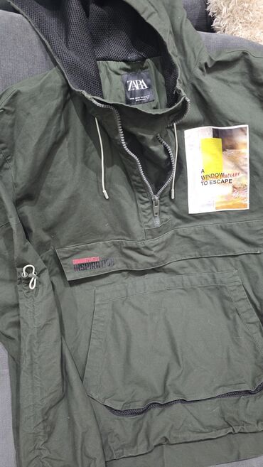 Jakne za prelazni period: Jakna za prelazni period, XL, Zara, bоја - Maslinasto zelena — 7