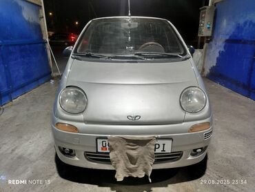 семиместные машины: Daewoo Matiz: 2000 г., 0.8 л, Механика, Бензин, Хетчбек