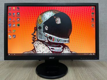 манитор компютера: Монитор, Acer, Колдонулган, LED, 20" - 21"