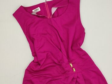 srebrna sukienka h: Women`s dress, size 2XL (EU 44)
