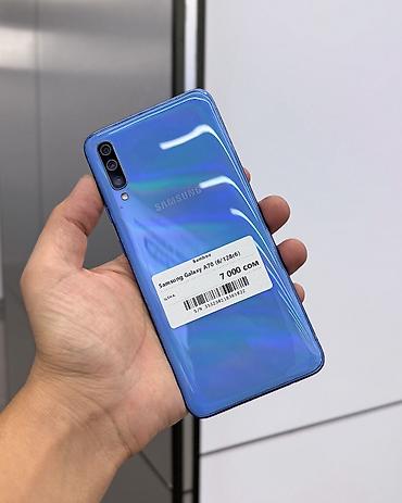 huawei matepad pro: Samsung Galaxy A70, Б/у, 128 ГБ, цвет - Синий, В рассрочку, 2 SIM — 1