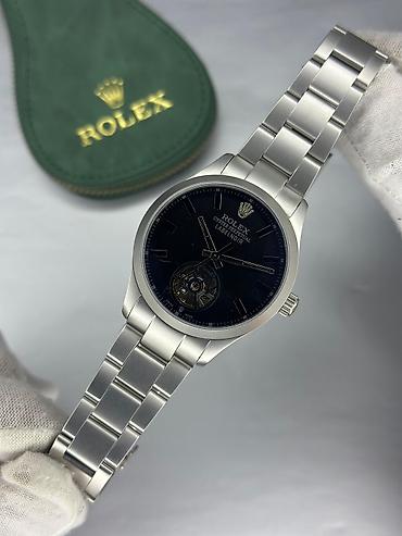 willande saat: Yeni, Qol saatı, Rolex, rəng - Qara — 1